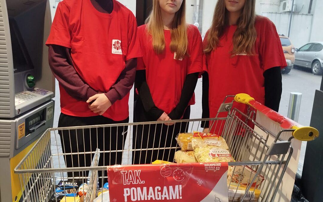 Zbiórka żywności z Caritas