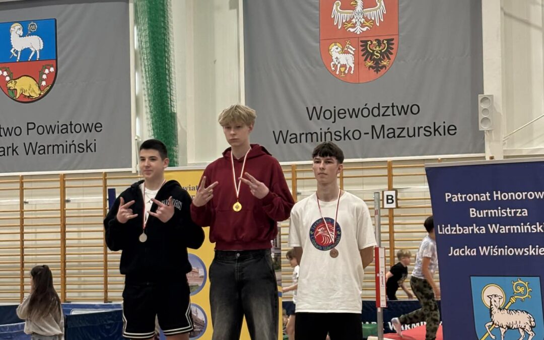 Halowe Mistrzostwa Powiatu Lidzbarskiego w Lekkoatletyce